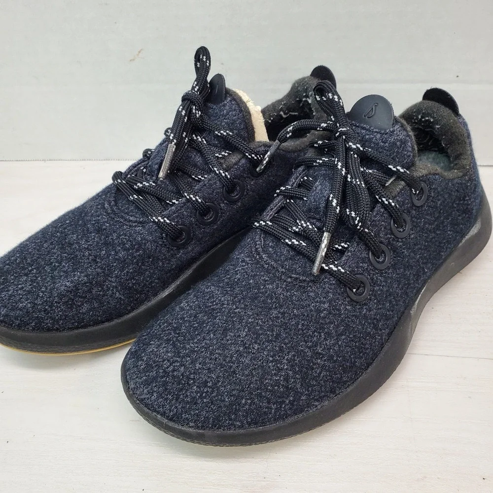 Allbirds Wool Running Men's Size 7W Gray‎ Lightweight Comfort Hipster Natural